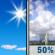 Thursday: A chance of showers and thunderstorms after 2pm.  Mostly sunny and hot, with a high near 95. Calm wind becoming west around 5 mph.  Chance of precipitation is 50%. New rainfall amounts of less than a tenth of an inch, except higher amounts possible in thunderstorms. 