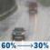 Sunday: Rain likely, mainly before 1pm. Mostly cloudy, with a high near 42. Northwest wind 8 to 17 mph, with gusts as high as 28 mph. Chance of precipitation is 60%. New precipitation amounts between a tenth and quarter of an inch possible. Sunday: Rain likely, mainly before 1pm. Mostly cloudy, with a high near 42. Northwest wind 8 to 17 mph, with gusts as high as 28 mph. Chance of precipitation is 60%. New precipitation amounts between a tenth and quarter of an inch possible.
