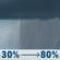 Tuesday: Showers, mainly between noon and 3pm. High near 58. Calm wind becoming south 5 to 9 mph in the afternoon. Chance of precipitation is 80%. New precipitation amounts of less than a tenth of an inch possible. Tuesday: Showers, mainly between noon and 3pm. High near 58. Calm wind becoming south 5 to 9 mph in the afternoon. Chance of precipitation is 80%. New precipitation amounts of less than a tenth of an inch possible.