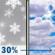 Sunday: A chance of snow, mainly before 7am.  Cloudy through mid morning, then gradual clearing, with a high near 35. Northwest wind 6 to 10 mph.  Chance of precipitation is 30%.
