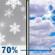 Friday: Snow likely, mainly before 8am. Cloudy, with a high near 35. East wind around 5 mph becoming calm in the morning. Chance of precipitation is 70%. New snow accumulation of less than one inch possible. Friday: Snow likely, mainly before 8am. Cloudy, with a high near 35. East wind around 5 mph becoming calm in the morning. Chance of precipitation is 70%. New snow accumulation of less than one inch possible.