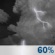 Wednesday Night: Showers and thunderstorms likely, mainly before 8pm. Mostly cloudy, with a low around 72. Chance of precipitation is 60%. Wednesday Night: Showers and thunderstorms likely, mainly before 8pm. Mostly cloudy, with a low around 72. Chance of precipitation is 60%.